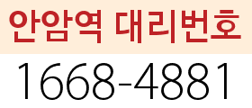 안암역 대리번호