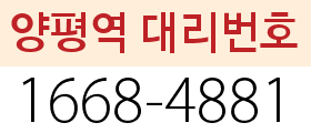 양평역 대리번호